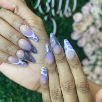 Oscar Nail Lounge - Renaissance set done by Ruby - Nail Salons Near Me - Plano, Texas Oscar Nail Lounge - Renaissance set done by Ruby - Nail Salons Near Me - Plano, Texas