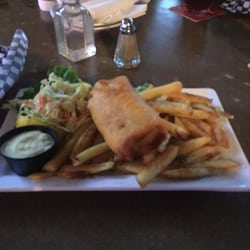 Duke's Country Pub - Not bad fish and chips for the price.