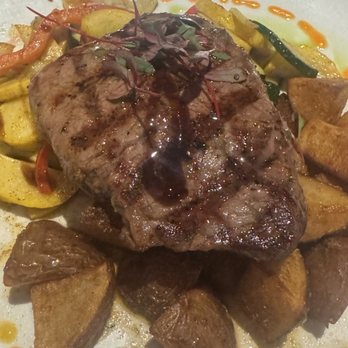 the Grill at Calder - Filet with Rosemary Potatoes - Steakhouses Near Me - Beaumont, Texas the Grill at Calder - Filet with Rosemary Potatoes - Steakhouses Near Me - Beaumont, Texas