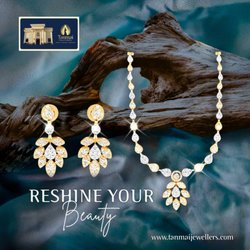 Tanmai Jewelers - Elevate your elegance and exude confidence with our stunning Necklace set