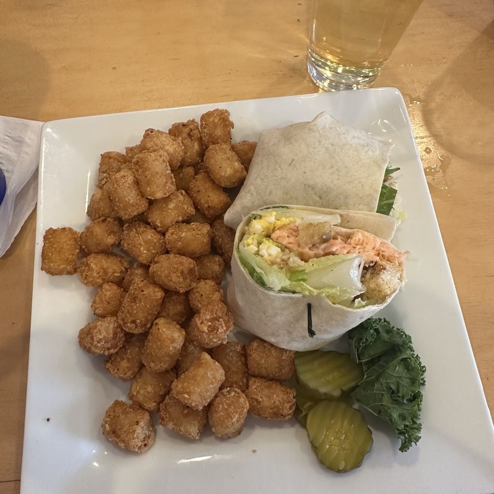 AJ's Bar & Grill - Caesar Wrap with Salmon - Bars Near Me - Glenwood, Minnesota AJ's Bar & Grill - Caesar Wrap with Salmon - Bars Near Me - Glenwood, Minnesota