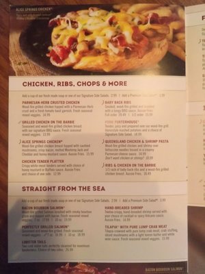Menu photo 3 Outback Steakhouse Vestal, NY