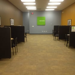 H&R Block - Inside the H&R Block office.