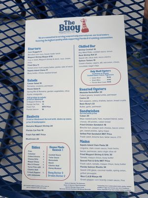 Menu photo 3 The Buoy Jacksonville, FL Menu photo 3 The Buoy Jacksonville, FL
