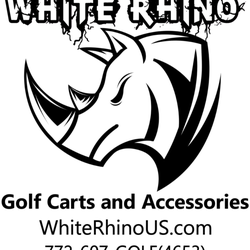 White Rhino Golf Carts - White Rhino logo