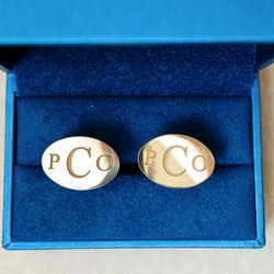 Custom made cufflinks