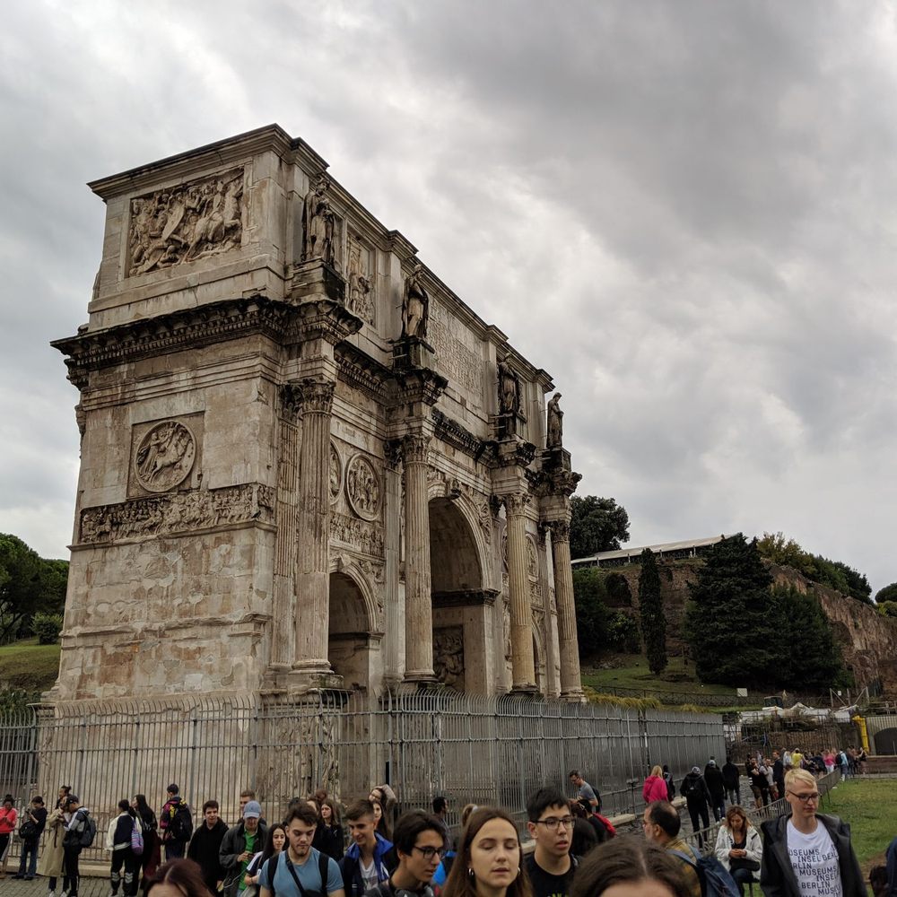 Colosseo - Arches outside the Colleseum - Local Flavor Near Me - Rome, RM