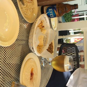 Turkuaz Grill - Hummus, tabouleh, and baba ganoush served with warm pita bread - just can't be beat! - Turkish Near Me - Riverhead, New York Turkuaz Grill - Hummus, tabouleh, and baba ganoush served with warm pita bread - just can't be beat! - Turkish Near Me - Riverhead, New York