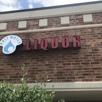 Holy Water Liquor - The logo/sign - Beer, Wine & Spirits Near Me - Austin, Texas