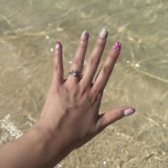 Pure Nails & Beauty - Gel new set, $88 - Nail Salons Near Me - Honolulu, Hawaii