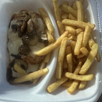 Crescent Cafe - Mushroom and Swiss grilled chicken - Cafes Near Me - Skiatook, Oklahoma Crescent Cafe - Mushroom and Swiss grilled chicken - Cafes Near Me - Skiatook, Oklahoma