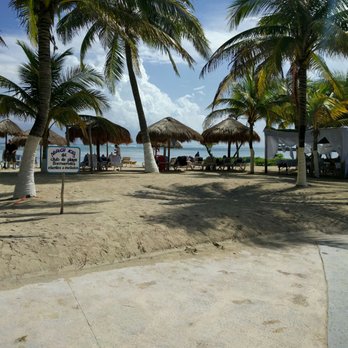 Nohoch Kay - Beachside cabanas with full service - Seafood Near Me - Mahahual, ROO