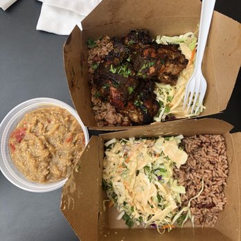 Caribbean Haven - Jerk Chicken + Eggplant Choka - Caribbean Near Me - Ventura, California Caribbean Haven - Jerk Chicken + Eggplant Choka - Caribbean Near Me - Ventura, California