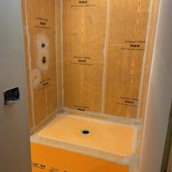 Ryan Schoenherr Construction - Schluter curbless shower waterproofing system