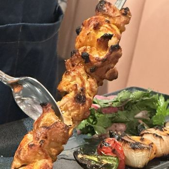 Hamsa - Chicken kebab. - Mediterranean Near Me - Houston, Texas Hamsa - Chicken kebab. - Mediterranean Near Me - Houston, Texas