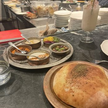 Dalida - Hummus, bread - Mediterranean Near Me - San Francisco, California