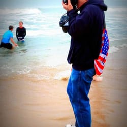 Robert J Banach Photography - Me on the beach taking pix of the National Aquarium's release of Sea Turtles... #oceancitycool