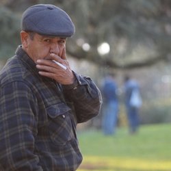 Parque Inés de Suárez - El tío del carrito de dulces