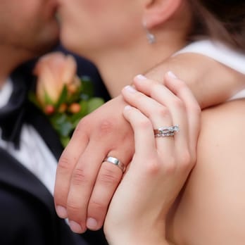Dan Harris PhotoArt - Bride and groom portrait with rings taken on the wedding day. - Event Photography Near Me - Jacksonville, Florida Dan Harris PhotoArt - Bride and groom portrait with rings taken on the wedding day. - Event Photography Near Me - Jacksonville, Florida