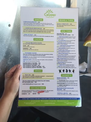 Menu photo 8 Calypso Cafe Nashville, TN