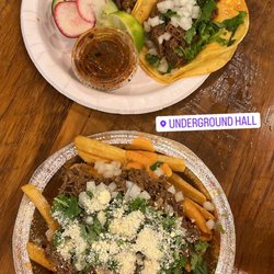 Underground Hall - Birria tacos and Birria fries