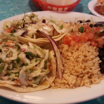 Wahoo's Fish Tacos - Fish tacos beans and rice yum - Mexican Near Me - Norco, California Wahoo's Fish Tacos - Fish tacos beans and rice yum - Mexican Near Me - Norco, California
