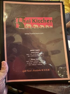 Menu photo 6 Thai Kitchen Chester, NJ Menu photo 6 Thai Kitchen Chester, NJ
