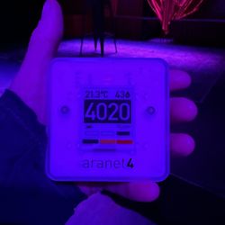 Chelsea Music Hall - Aranet reading 4020 at Chelsea Music Hall (unhealthy)