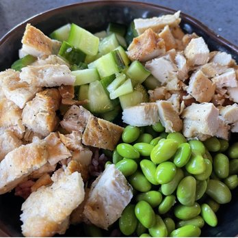 Inspiration Roll - Multigrain rice, with extra chicken, cucumber and edamame. - Sushi Bars Near Me - Westfield, New Jersey