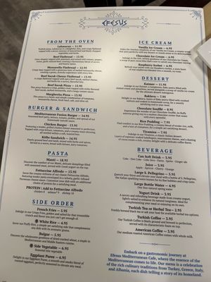 Menu photo 3 Efesus Cafe Ashburn, VA