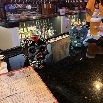 Soggy Peso - Our painted skulls at the texas Terrys paint party - Beer Gardens Near Me - El Paso, Texas Soggy Peso - Our painted skulls at the texas Terrys paint party - Beer Gardens Near Me - El Paso, Texas