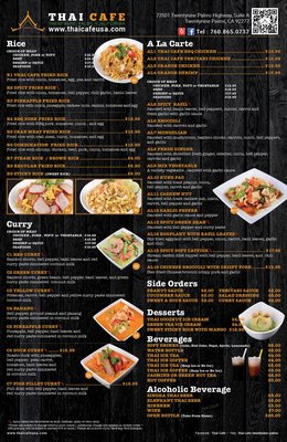 Menu photo 6 Thai Cafe Twentynine Palms, CA
