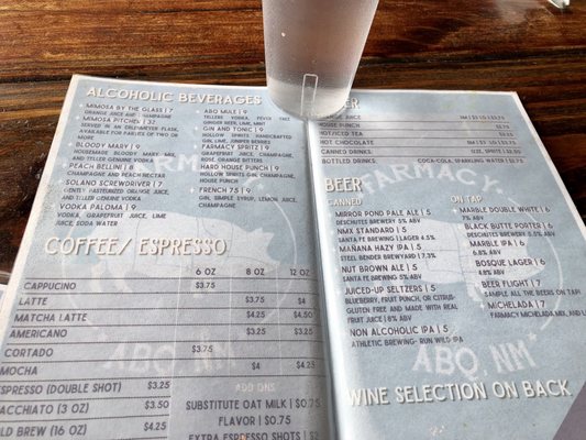Menu photo 8 The Farmacy Albuquerque, NM Menu photo 8 The Farmacy Albuquerque, NM
