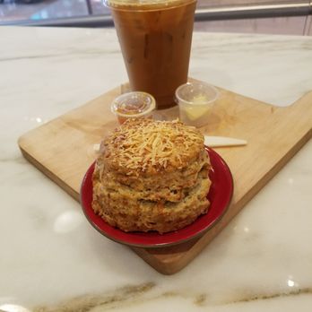 Weekend Coffee - Cold Brew and Cheese Biscuit (dine in) - Coffee & Tea Near Me - Dallas, Texas Weekend Coffee - Cold Brew and Cheese Biscuit (dine in) - Coffee & Tea Near Me - Dallas, Texas