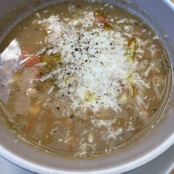 Saltwater Oyster Depot - Chickpea soup was one of the only things not sold out on the menu on Saturday at 2 pm. - Seafood Near Me - Inverness, California Saltwater Oyster Depot - Chickpea soup was one of the only things not sold out on the menu on Saturday at 2 pm. - Seafood Near Me - Inverness, California