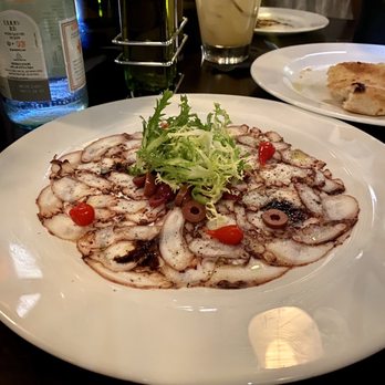 Gusto RistoBar - Octopus Carpaccio - Italian Near Me - Doral, Florida Gusto RistoBar - Octopus Carpaccio - Italian Near Me - Doral, Florida