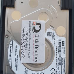 Disk Doctors Data Recovery - G Tech drive