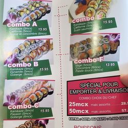 Thai N Sushi - Menu