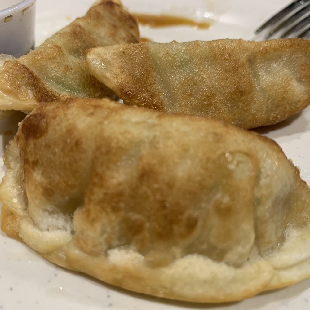 Z's Wok - Pan fried A5. Pot Stickers - Chinese Near Me - Lewisville, Texas Z's Wok - Pan fried A5. Pot Stickers - Chinese Near Me - Lewisville, Texas
