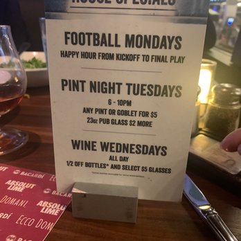 Yard House - Special - New American Near Me - Sacramento, California