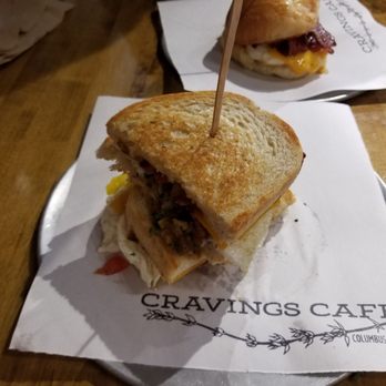 Cravings Cafe - The breakfast torta (this was a special) - Sandwiches Near Me - Columbus, Ohio