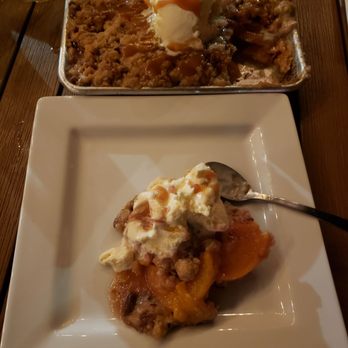 Scratch Kitchen and Taproom - Peach crumble - American Near Me - Cary, North Carolina Scratch Kitchen and Taproom - Peach crumble - American Near Me - Cary, North Carolina