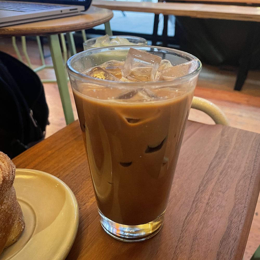 Tailwind Cafe And Bar - 16 oz oat milk mocha - Coffee & Tea Near Me - Seattle, Washington Tailwind Cafe And Bar - 16 oz oat milk mocha - Coffee & Tea Near Me - Seattle, Washington