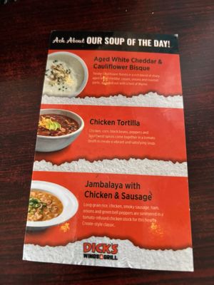 Menu photo 5 Dick's Wings & Grill - Fernandina Fernandina Beach, FL