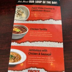 Dick's Wings & Grill - Fernandina - Soups