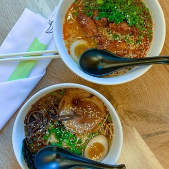 CO-OP Ramen - Tonkotsu shoyu & the spicy tori paitan - Ramen Near Me - Bentonville, Arkansas