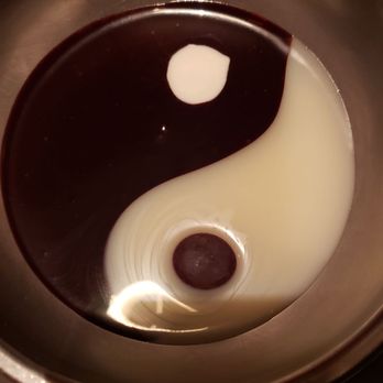 The Melting Pot - White Chocolate and Chocolate Dessert. - Fondue Near Me - Roswell, Georgia The Melting Pot - White Chocolate and Chocolate Dessert. - Fondue Near Me - Roswell, Georgia
