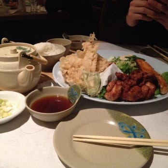 Taiko - Combi! Salmon teriyaki, sesame chicken and tempura ;) - Japanese Near Me - Irvine, California Taiko - Combi! Salmon teriyaki, sesame chicken and tempura ;) - Japanese Near Me - Irvine, California