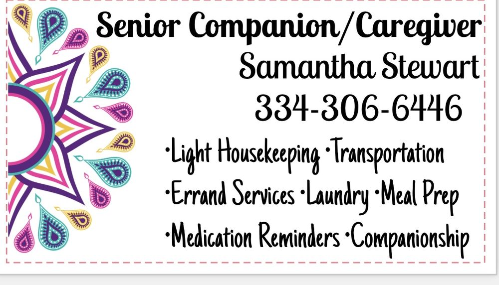 Senior Companion Caregiver - home care agency in Prattville, AL