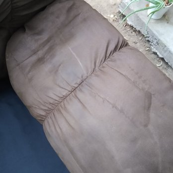 HydroCare Services - Arm rest looks discolored and it appears they didn't properly remove the cleaner. - Home Cleaning Near Me - Phoenix, Arizona